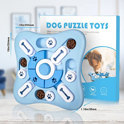 Dog toy intelligence with squeak, intelligence toy for dogs, dog toy for small, medium, large dogs, puppies and cats