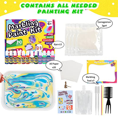 Marbling paint, craft set children's watercolor set