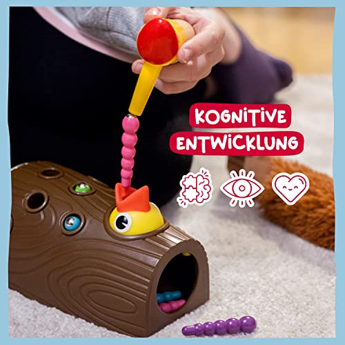 Bird feeding educational toy