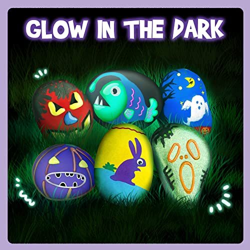 Night Glow Stones Painting Kids Set Stones Craft Sets Painting Set For Kids Craft Set