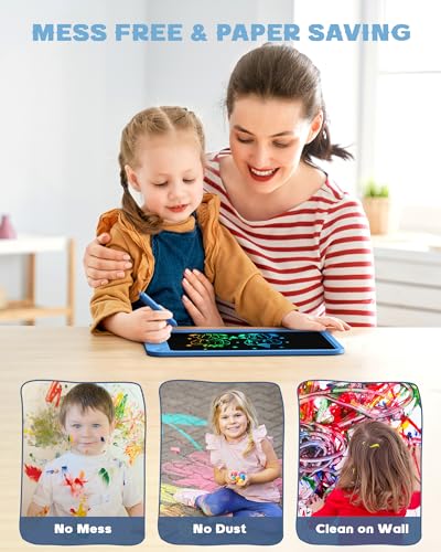 LCD Writing Board, Colourful Doodle Board for Children, Drawing Tablet, Drawing Pads