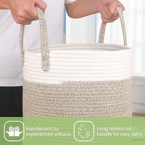 Laundry Basket Woven Cotton