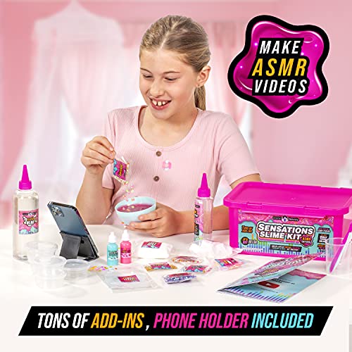 Sensations Slime Kit, ASMR Slime Kit, Complete Slime Kit for creating ASMR videos like Social Media Stars, Top Slime Making Kit