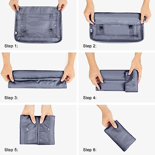 8-Piece Packing Cubes, Clothes Bags, Suitcase Organiser for Holidays and Travel, Packing Cube Set, Travel Cube, Organiser System for Suitcases