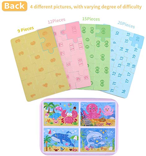 Children puzzle 64 pieces jigsaw puzzle for children puzzle from 3 Four difficulty levels educational toys for children 3 4 5 years old