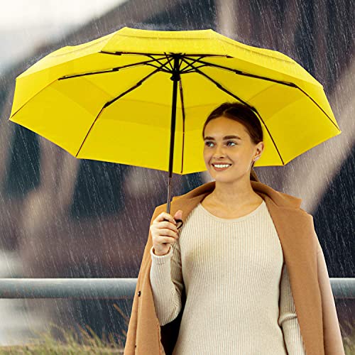 Umbrella - Pocket umbrella - Open and close automatically - Small, compact, lightweight, strong, windproof and stormproof