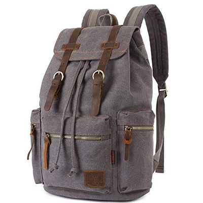 Vintage Backpacks 15 Inch, School Backpack Daypack Retro Stylish Backpack for Outdoor Hiking Trip Camping with Large Capacity