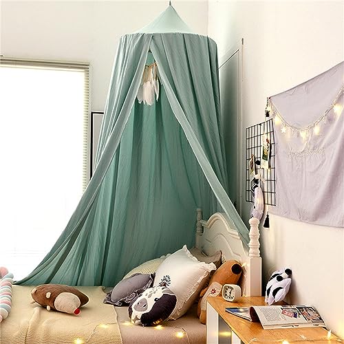 Canopy Bed Crib, Children Mosquito Net Lace Canopy, Canopy Bed Curtain for Play Reading Bedroom Dressing Room