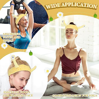 Face Wash Headband Palm And Snail Spa Hair Bands Make Up