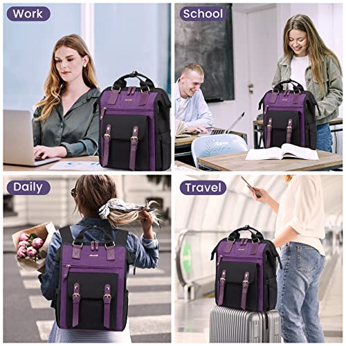 Backpack, 15.6 inch laptop bag school backpack teenager work bag large with data cable pouch, waterproof school backpacks daypacks for school uni business