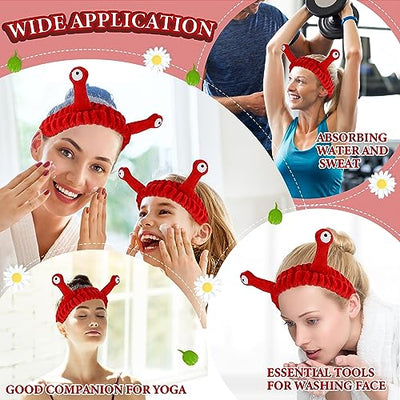 Face Wash Headband Palm And Snail Spa Hair Bands Make Up