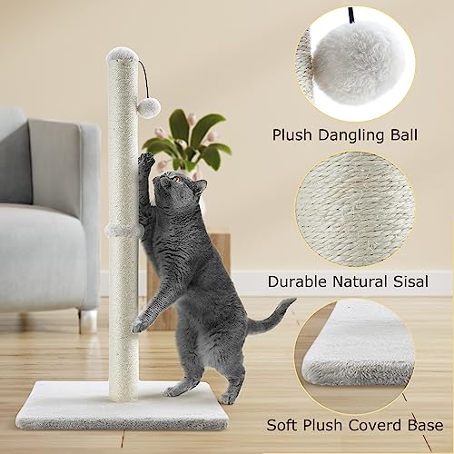 Ultimate Scratching Posts for Cats, Sisal Post, Replacement Post for Scratching Post, Scratching Board with Plush