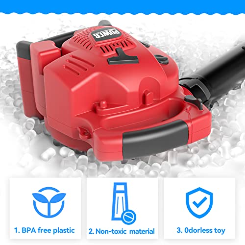 Toy leaf blower, tool set for children with functions, outdoor construction workshop garden toy