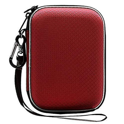 External Hard Drive Case Hard Drive Case for Western Digital WD Elements/WD My Passport Ultra/Seagate Game Drive Portable Drive 2.5 inch HDD 500GB 1TB 2TB 3TB 4TB 5TB Protective Case Shockproof, Red