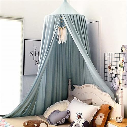 Canopy Bed Crib, Children Mosquito Net Lace Canopy, Canopy Bed Curtain for Play Reading Bedroom Dressing Room