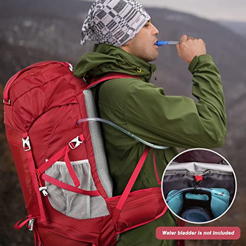 Wanderrucksack 50L, wasserdichter Trekkingrucksack Reiserucksack Outdoor-Wanderrucksack mit