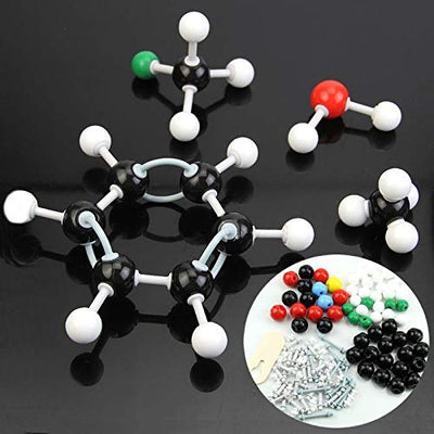 Chemistry Molecular Model Kit (323 Parts), Student or Teacher Set for Organic and Inorganic Chemistry Learning