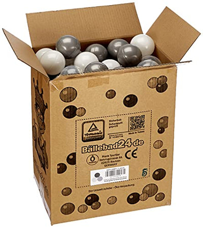 Pool Balls 24-100 pieces Pool Balls 6cm Grey-Mix