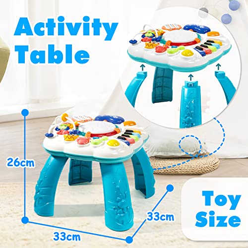 Play Table 6 in 1 Kids Toy Activity Center Baby Music Toy