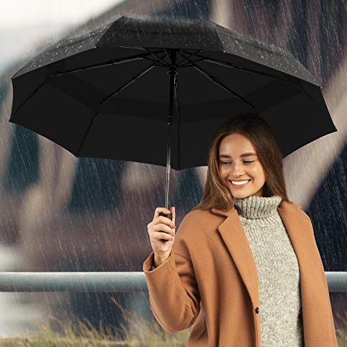 Umbrella - Pocket umbrella - Open and close automatically - Small, compact, lightweight, strong, windproof and stormproof