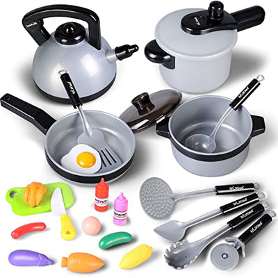 Kitchen toys, pot set for kids kitchen, cooking set toys