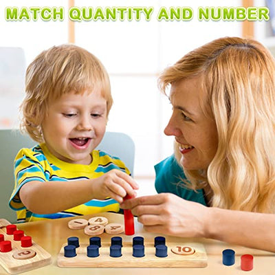 Toys, wooden toys addition and subtraction within 20 with storage bag