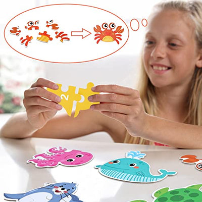 Kinderpuzzle 6 Bilds jigsaw puzzles children puzzle from 3 Suitable kinderpuzzle