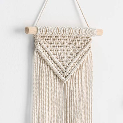 Macramé Wall Hanging Small, Set of 3 Art Woven Wall Decoration Boho Chic Home Decoration