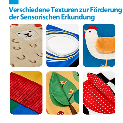 Stoff Buch Baby Spielzeug Schwarz Weiß Buch Kontrast Stoff Bücher 0 Monate Baby Bücher