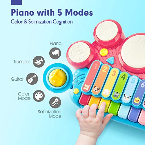 Baby Music Toy Baby from 1 2 3 4 5 Years Baby Xylophone Toy and Drum