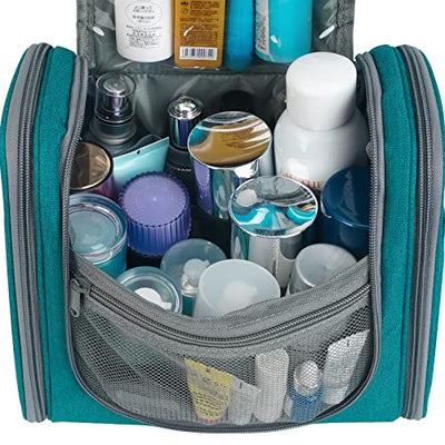 Kulturtasche - Kosmetiktasche - Waschbeutel, Teal (groß)