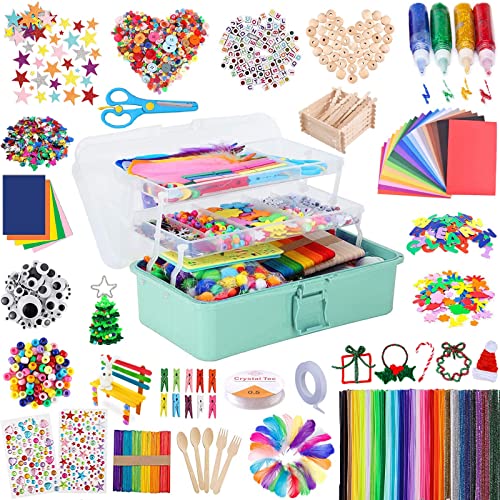 Craft kit for children DIY arts and crafts Craft paper Craft materials Craft supplies Craft box Scrapbooking