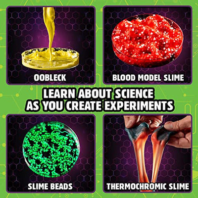 Kit d'expérimentation amusant sur le slime pour les enfants pour des expériences scientifiques telles que oobleck et flummi 