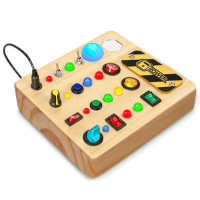 Spielzeug Busy Board mit LED, Babyspielzeug, Activity Board Kinderspielzeug