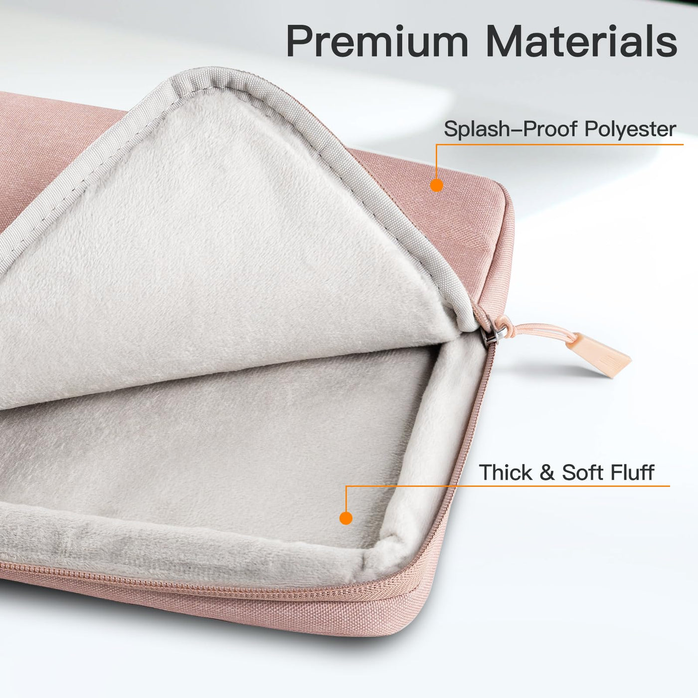 Laptop Sleeve MacBook Air/Pro, MacBook, Notebook, Waterproof Laptop Sleeve Shockproof Laptop Sleeve with Accessory Bag