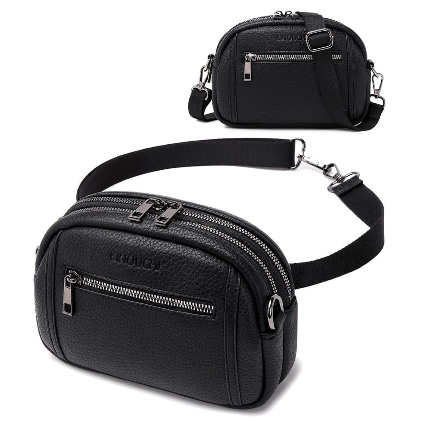 Bauchtasche Gürteltasche, Sport Mode Hüfttaschen Brustbeutel Umhängetasche Crossbody Bag mit