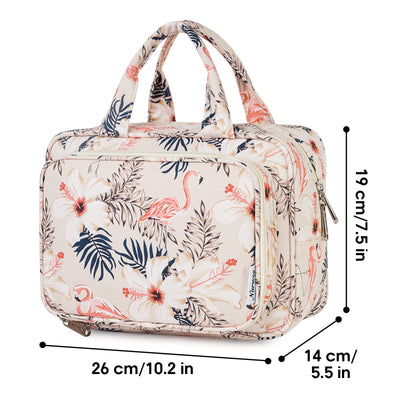 Large toiletry bag & large cosmetic bag, make-up bag for & full size toiletry bag