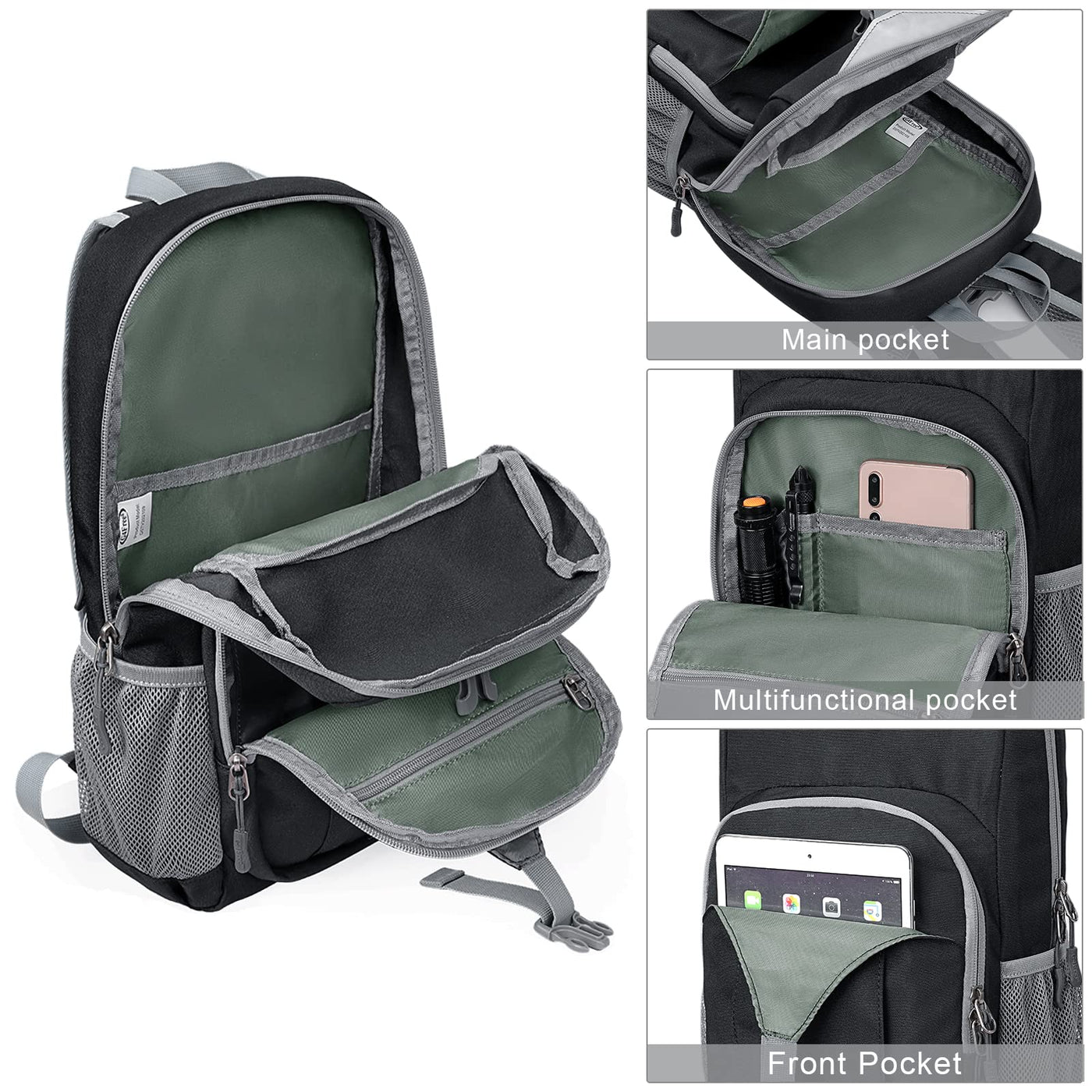 Wanderrucksack, kleiner Wanderrucksack, Radfahren, kompakter Schulterrucksack