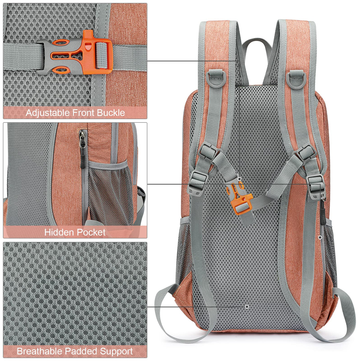 Wanderrucksack, kleiner Wanderrucksack, Radfahren, kompakter Schulterrucksack