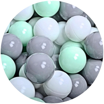 Soft Ball Pits - grey with balls