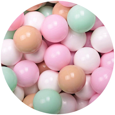 Soft Ball Pits - pink with balls