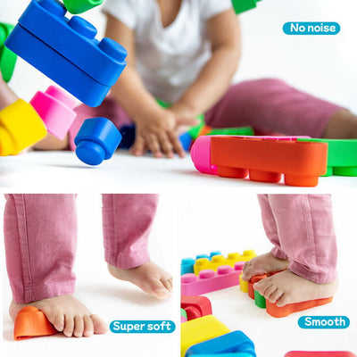 Multipurpose:Use our building blocks for 2-year-olds as sand toys
