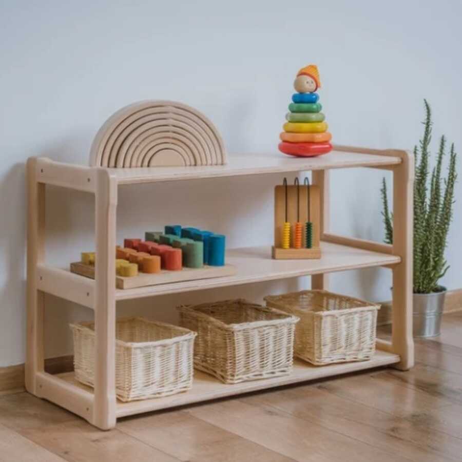 Open mini-shelves