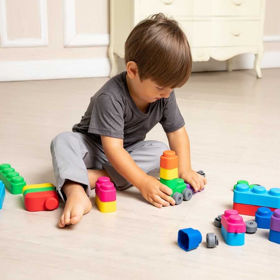 These beautiful construction toys will delight young children